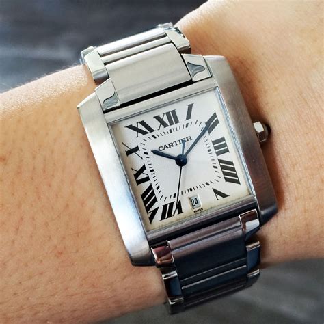 cartier tank francaise watch price